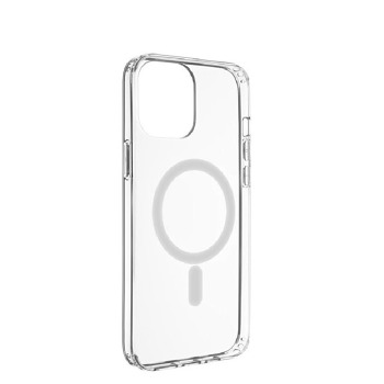Průhledný magnetický silikonový kryt pro iPhone 13 mini