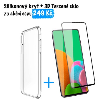 Kompletní ochrana - Kryt a 3D tvrzené sklo pro Samsung S10 Lite