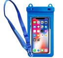 Univerzální, vodotěsný obal pro mobilní telefon - Tmavě modrý