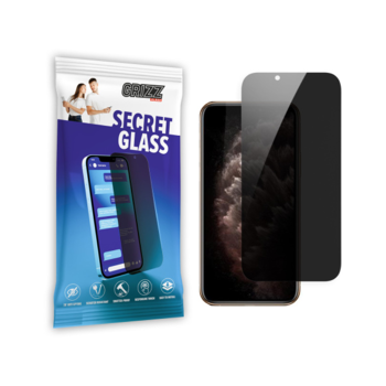 Diskrétní tvrzené sklo GrizzGlass Secret Glass pro iPhone 11 Pro Max