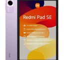 Xiaomi Redmi Pad SE Barva: Lavender Purple Paměť: 8GB/256GB