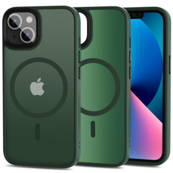 Kryt Tech-protect Magmat MagSafe Apple iPhone 14 Matte Green