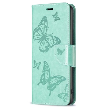 Flipové pouzdro pro mobil Samsung Galaxy A15 - Motýlci, Zelené