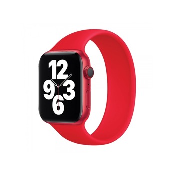 COTECi silikonový řemínek 150 mm pro Apple Watch 38/40/41mm červená