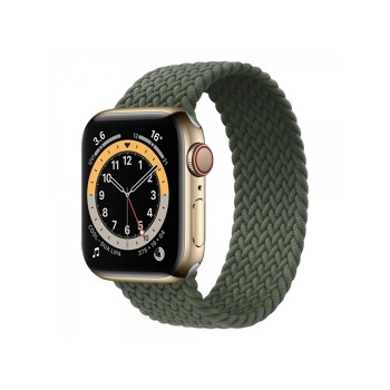 COTECi nylonový řemínek 170 mm pro Apple Watch 42/44/45/49mm zelená