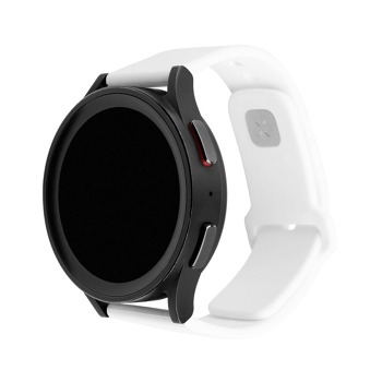 Set silikonových řemínků FIXED Silicone Sporty Strap s Quick Release 22mm pro smartwatch, bílý