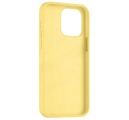 Barevný silikonový kryt pro iPhone 15 Pro - Žlutý
