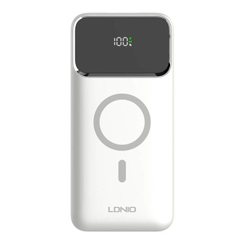 Powerbanka LDNIO PQ12, 15 W, 10000 mAh (bílá)