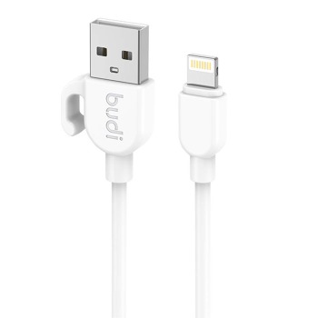 USB-A/Lightning kabel Budi 1M 2,4A