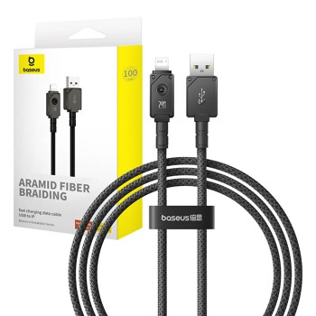 Rychlonabíjecí kabel Baseus Explorer 2,4A 1M (černý)