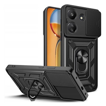 Kryt BACK CASE HIGH QUALITY CAMSHIELD pro Xiaomi Redmi 13C - Černý