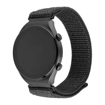 Nylonový řemínek FIXED Nylon Sporty Strap s Quick Release 20mm pro smartwatch, tmavě šedý