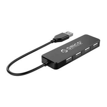 Orico Adaptér rozbočovač, USB na 4xUSB (černý)