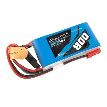 Gens ace G-Tech Lipo 800mAh 7.4V 45C 2S1P Lipo baterie