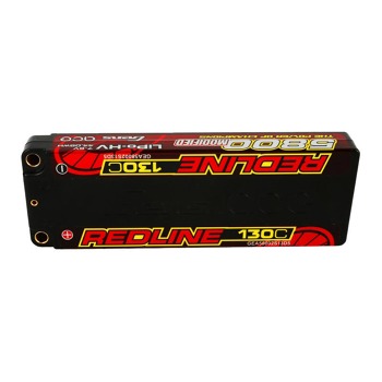 LiPo baterie Gens ace Redline Series 5800mAh 7.6V 130C 2S1P HardCase 56# HV Ultra LCG