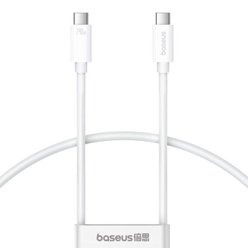 rychlonabíjecí kabel Baseus Superior 2 USB-C na USB-C 240W, 1,8 m (bílý)