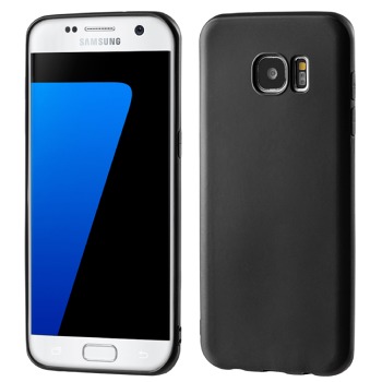 Černý silikonový kryt pro Samsung Galaxy S7