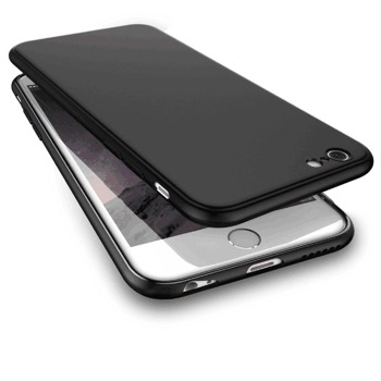 Černý silikonový kryt pro Iphone 6/6S