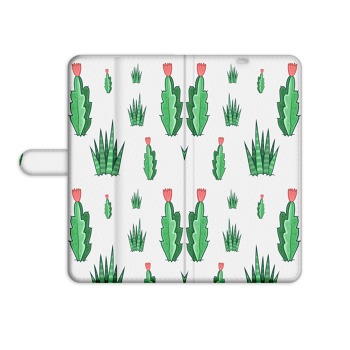 Knížkový obal na Samsung Galaxy A51 - Kaktusy