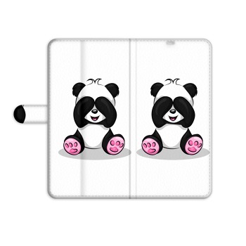 Knížkový obal na Samsung Galaxy A6 (2018) - Hravá panda