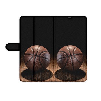 Knížkový obal pro mobil Samsung Galaxy S6 Edge - Basketball
