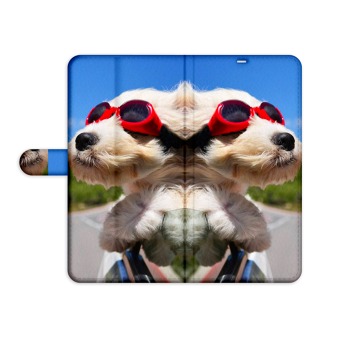 Pouzdro na mobil Huawei P9 (2016) - Pes v autě