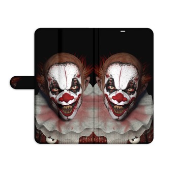 Knížkový obal na mobil Honor 9X Pro - Děsivý klaun