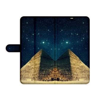 Knížkový obal pro mobil Honor 8A - Pyramida