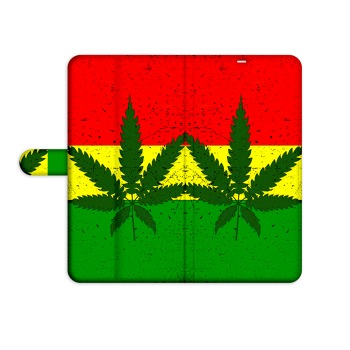 Knížkový obal na mobil Honor 5X - Marihuana