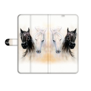 Flipové pouzdro pro iPhone 12 - Koně