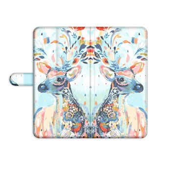 Zavírací obal pro iPhone SE 2020 - Malovaný jelen