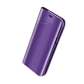 Zrcadlové flipové pouzdro pro Samsung Galaxy A52 (5G) - Fialové
