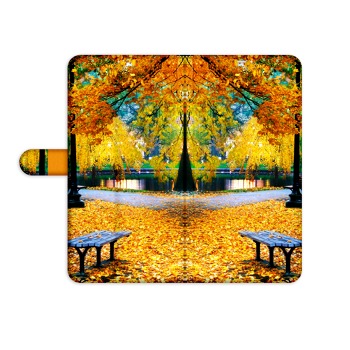 Knížkový obal pro Samsung Galaxy A31 - Podzimní park