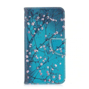 Knížkový obal na mobil Samsung Galaxy A02s- Kvetoucí keř