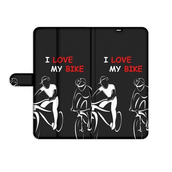 Knížkové pouzdro pro mobil iPhone 12 Pro - Miluji cyklistiku