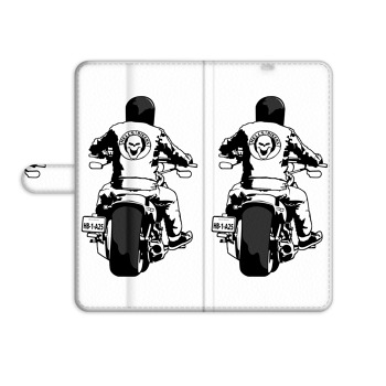 Knížkové pouzdro pro mobil iPhone 8 - Motorkář