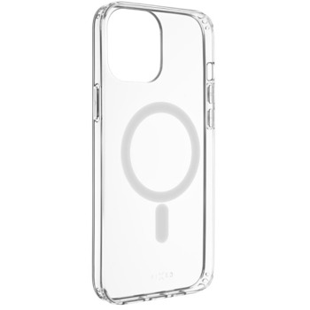 Průhledný magnetický silikonový kryt pro iPhone 12 Pro Max
